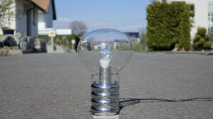 Ingo Maurer Bulb 1970 chrom glas