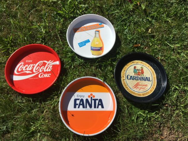 Vintage Servier-Tablette Coca-Cola | Fanta | Orangina | Cardinal - Image 16