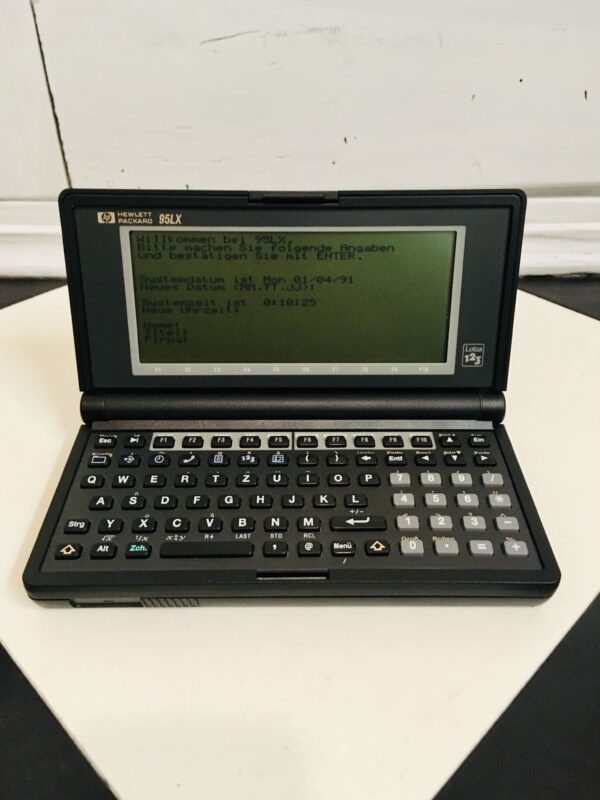 HP 95LX Palmtop Computer PC - Original 1991