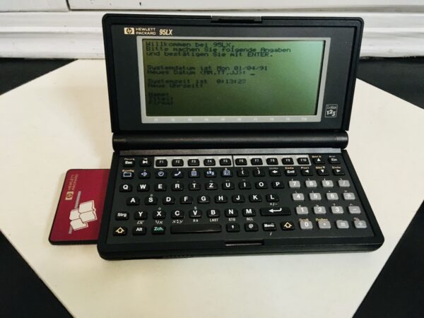 HP 95LX Palmtop Computer PC - Original 1991