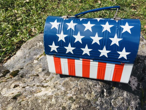 Vintage USA Lunch Box Original 1970