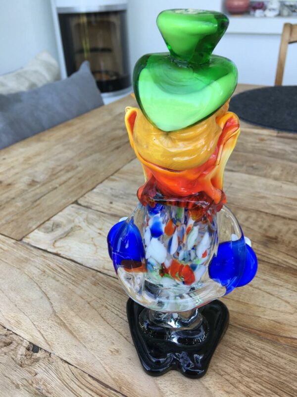 Italienische Murano Glas Clown Figur, 1960-70er - TOP!