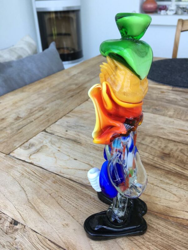 Italienische Murano Glas Clown Figur, 1960-70er - TOP!