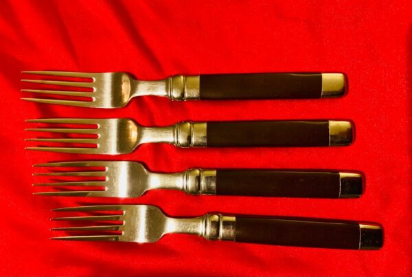 VINTAGE 3-Set 4-Personen Besteck Edelstahl MASTER STAINLESS