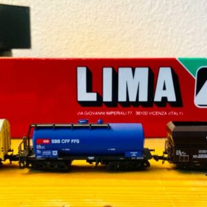 TRIX 3-SET Modelleisenbahn Spur N + LIMA Schachtel