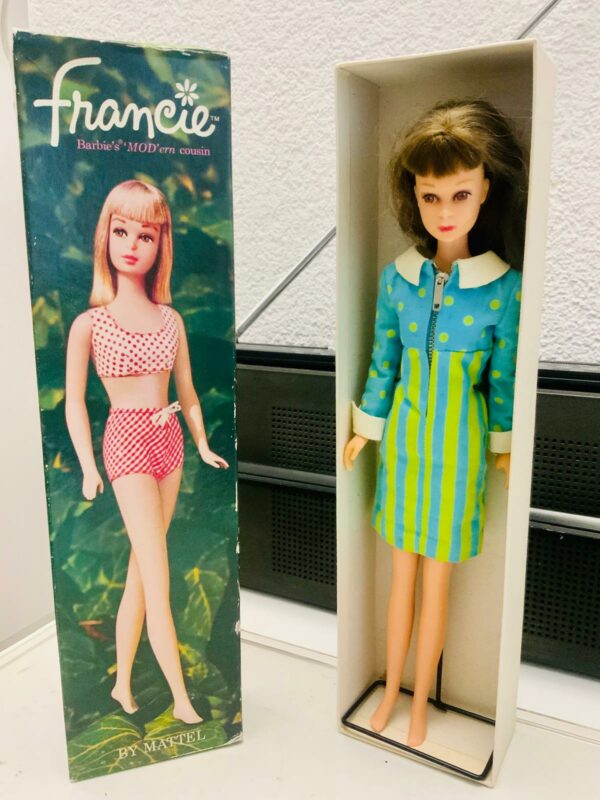 Seltene Vintage Barbie Francie Mattel 1965 - Japan