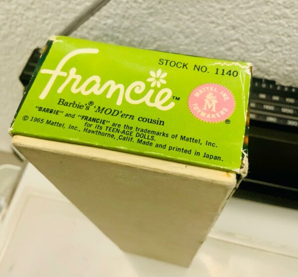 Seltene Vintage Barbie Francie Mattel 1965 - Japan