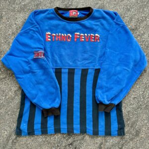 Swiss Ethno Fever Genf Vintage Pullover Michel Jordi Gr. XL