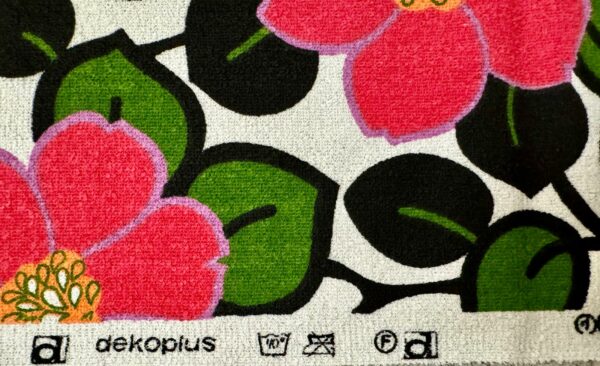 Vintage Retro Stoff Vorhang Tapete 70er NEU 360x120cm Fabric