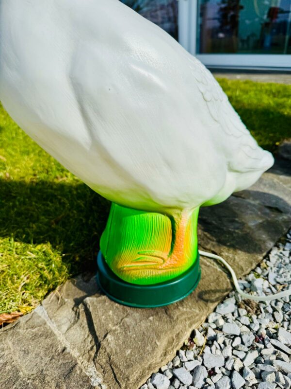Vintage Gans Lampe Tischlampe | Gladys Goose New York, 1980