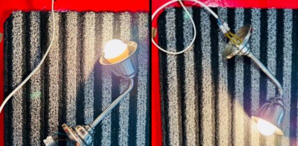 Bauhaus Chrom Art Deco Wandlampe Lampe Leuchte 1920/1930er – Bild 6