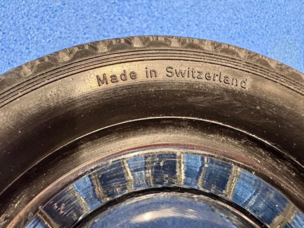 MALOYA Aschenbecher Reifen/Pneu/Rad Glas 1950/60er