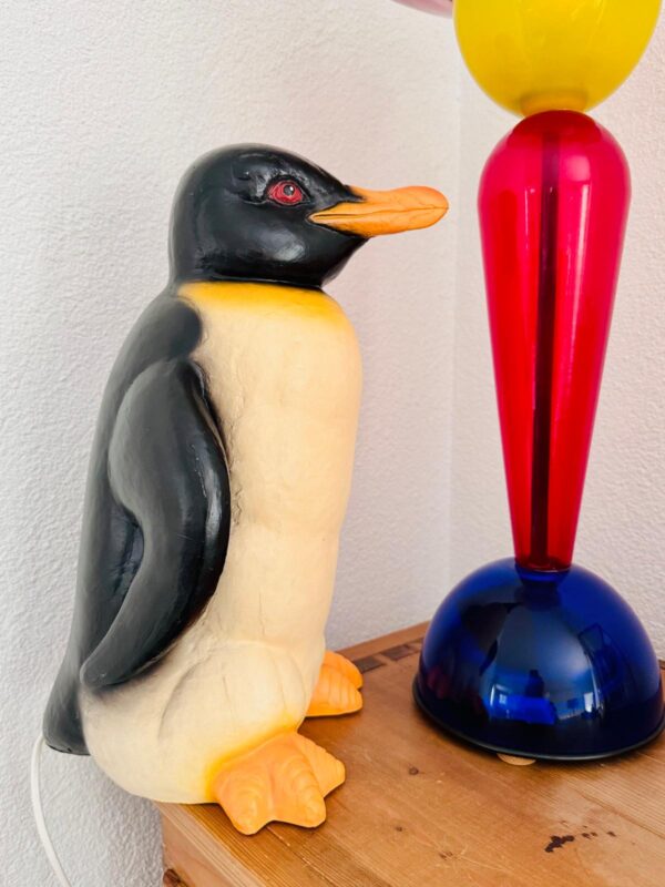PINGUIN Lampe Vintage Leuchte 80/90er HEICO Germany TOP! – Bild 4