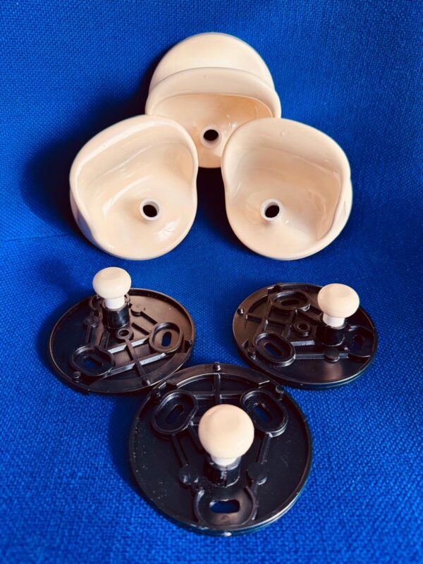 KARTELL 3er Set Kleiderhaken Garderobe Olaf Bohr | 60er/70er – Bild 3