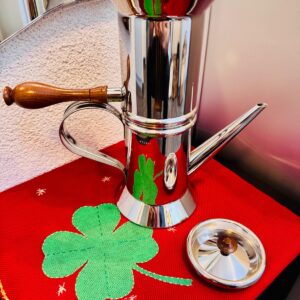 ALESSI Caffettiera Napoletana Kaffee Espresso Kocher -R.Dalisi 1987